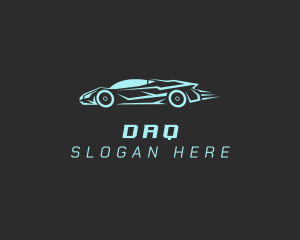 Driver - Sports Car Speed logo design
