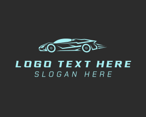 Car - Sports Car Speed logo design