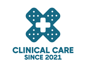 Medical Cross Bandage  logo design