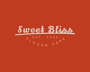 Cute Cursive Business logo design