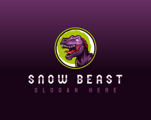 Gaming Dinosaur Beast logo design