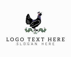 Regal - Chicken Rooster Crown logo design