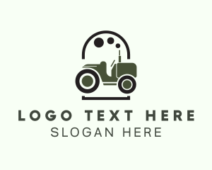 Tilling - Ranch Tractor Farmer logo design