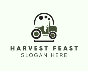 Ranch Tractor Farmer logo design