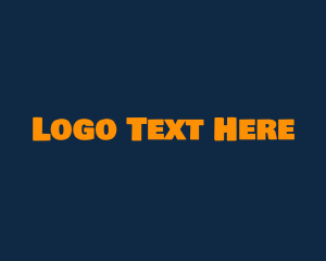 Strong Yellow Text Logo