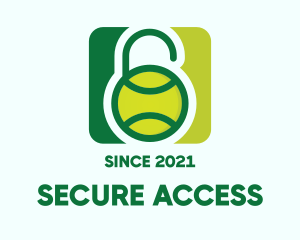 Passcode - Tennis Safety Lock logo design