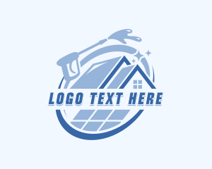 Home - Gutter Cleaning Pressure Washer logo design