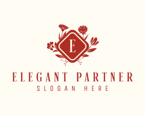 Elegant Floral Decor logo design