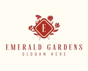 Elegant Floral Decor logo design