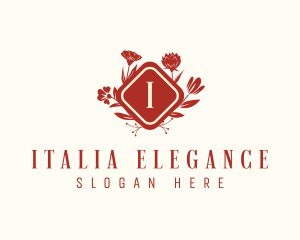 Elegant Floral Decor logo design