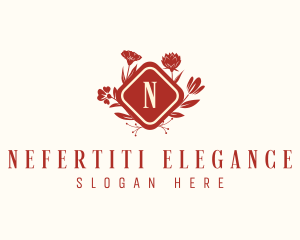 Elegant Floral Decor logo design