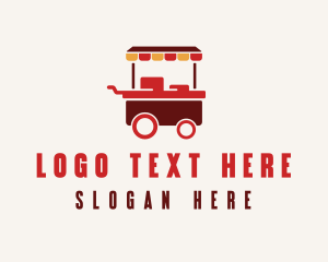 Food Trailer - Street Food Vendor logo design