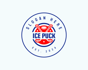 Varsity Hockey Sports logo design