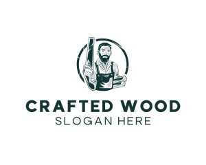 Carpenter - Carpenter Timber Wood logo design