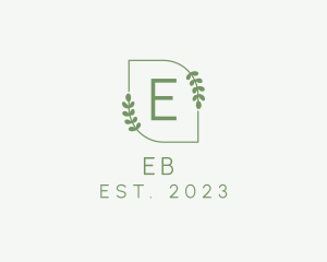 Eco Leaves Organic Boutique logo design