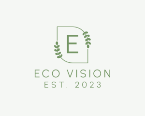 Eco Leaves Organic Boutique logo design