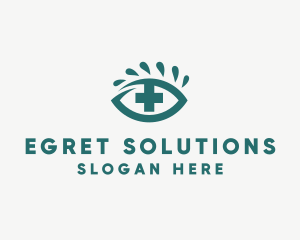 Eye Cross Optometrist logo design