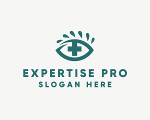 Eye Cross Optometrist logo design