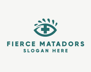 Eye Cross Optometrist logo design