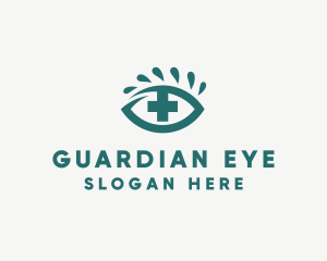 Eye Cross Optometrist logo design