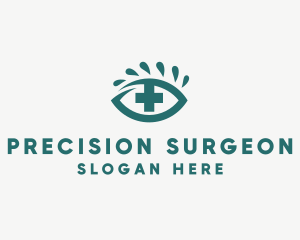 Surgeon - Eye Cross Optometrist logo design