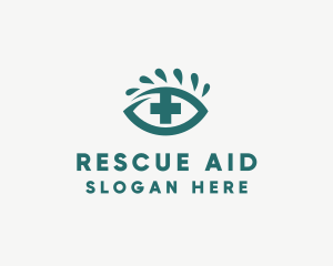 Rescue - Eye Cross Optometrist logo design