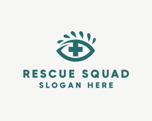 Rescue - Eye Cross Optometrist logo design