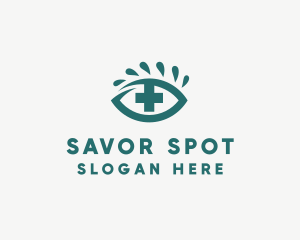 Eye Cross Optometrist logo design