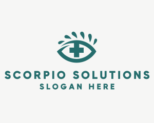 Eye Cross Optometrist logo design