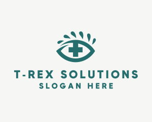 Eye Cross Optometrist logo design