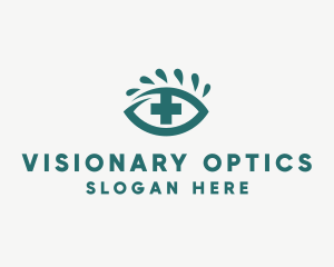 Optometry - Eye Cross Optometrist logo design