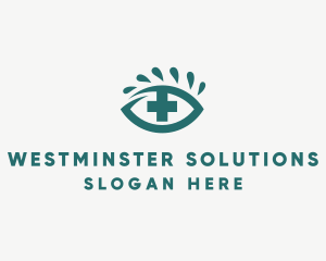 Eye Cross Optometrist logo design