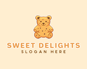 Cookie Bear Pastry logo design