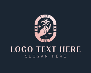 Yogi - Floral Beauty Spa logo design