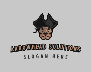 Angry Pirate Man logo design