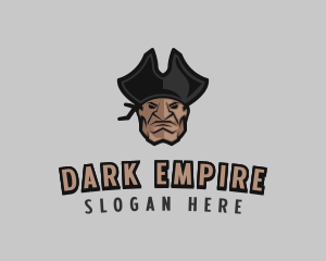 Angry Pirate Man logo design