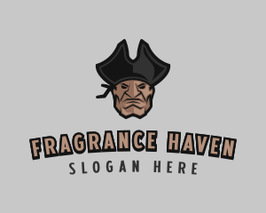 Angry Pirate Man logo design