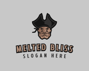 Angry Pirate Man logo design