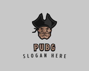 Angry Pirate Man logo design