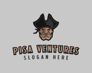 Angry Pirate Man logo design