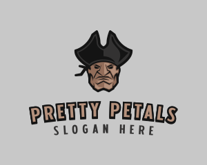 Angry Pirate Man logo design