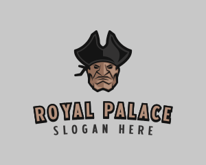 Angry Pirate Man logo design