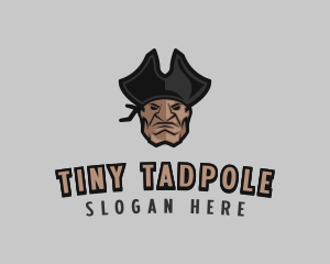 Angry Pirate Man logo design