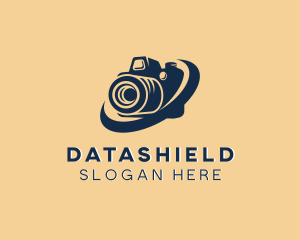 Swoosh DSLR Camera Logo