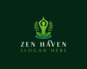 Yoga Zen Wellness logo design