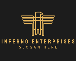 Golden Eagle Enterprise  logo design