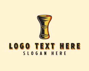 Band - Musical African Instrument logo design