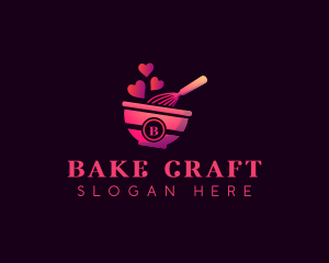 Whisk Baking Culinary logo design