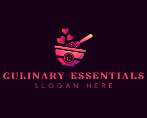 Whisk Baking Culinary logo design