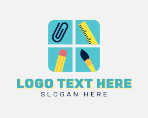Stationery - Stationery School Supplies logo design